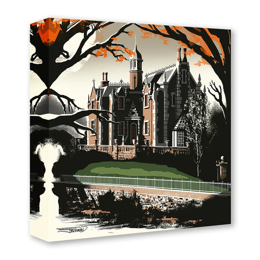 Haunted Mansion Walt Disney Fine Art JC Richard Limited Edition of 1500 Treasures on Canvas Print TOC - Spirits of Liberty Square