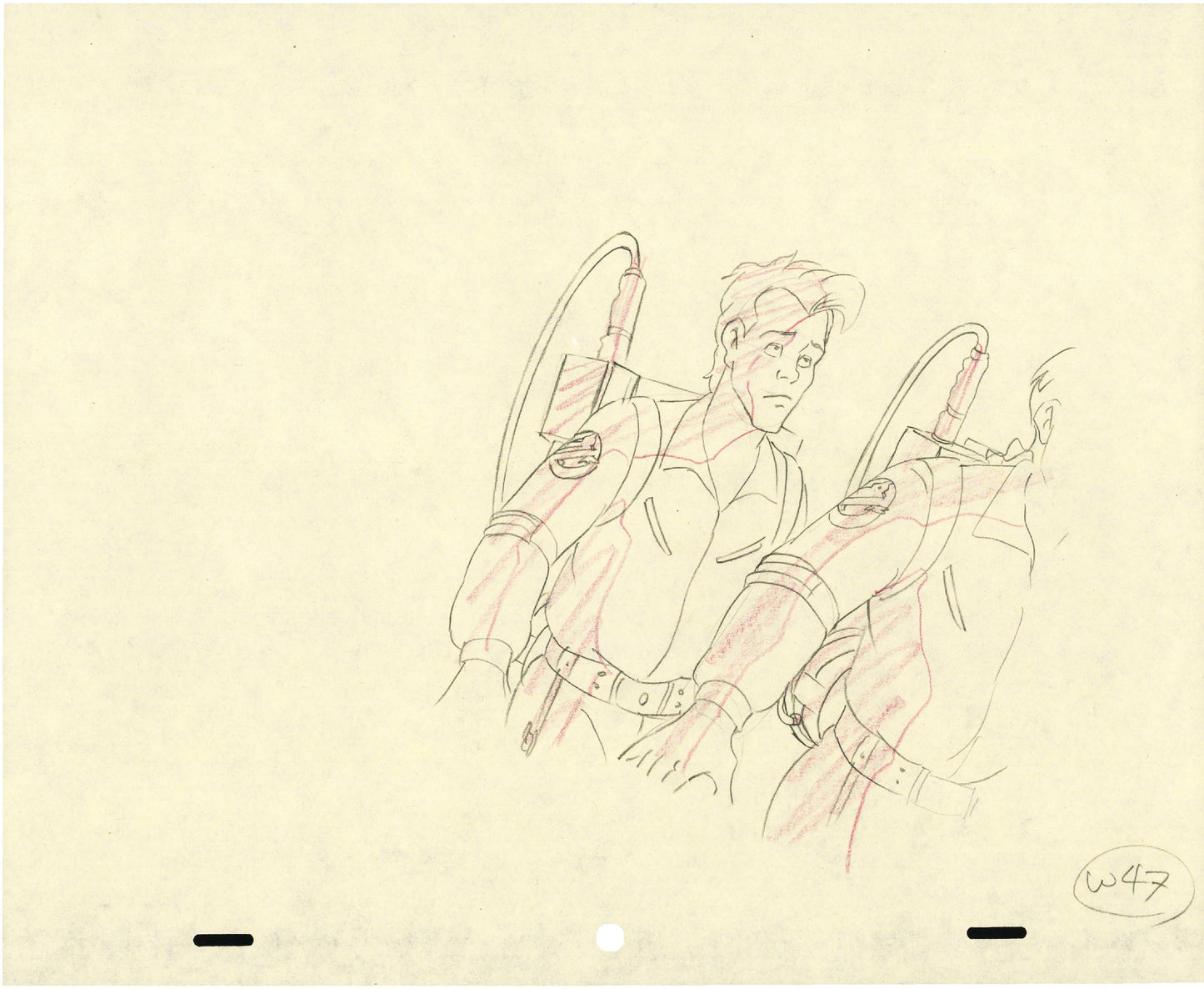 The Real Ghostbusters DIC Production Animation Cel Drawing 1986-1991 D-059