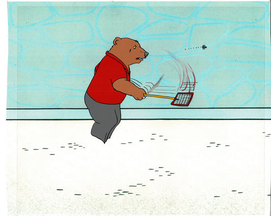 Bear and the Fly Cel and Drawing Production Animation Book by Paula Winter Cartoon by Daniel Ivanick 1985 B-05