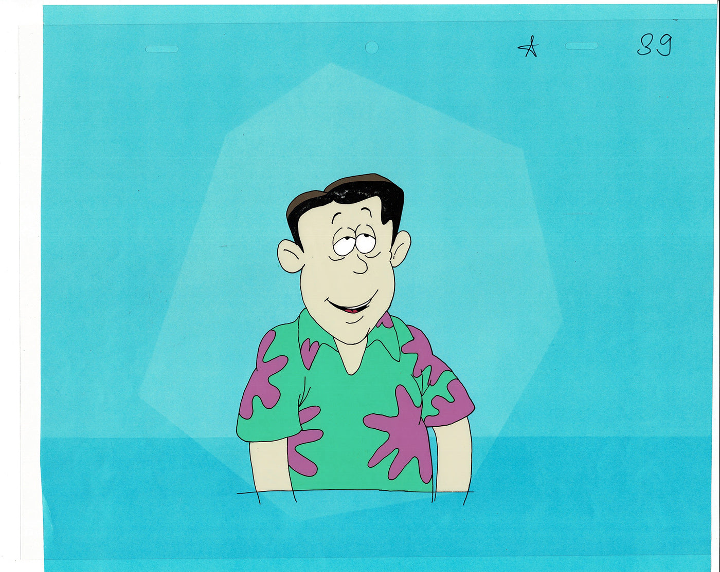 First Hawaiian Bank Commercial Production Animation Cel 2000s AB-5