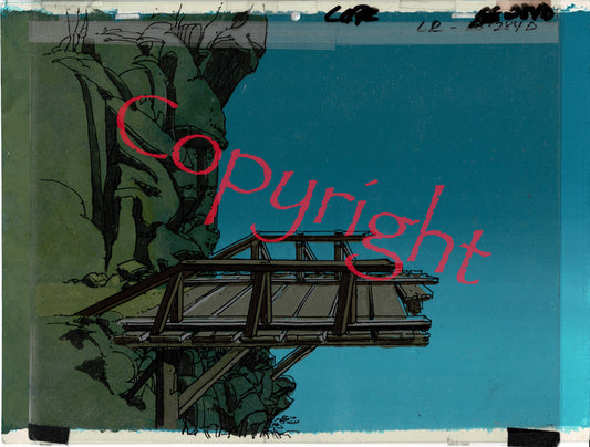 The Lone Ranger Animation Background Production from Filmation 1980-1982 A-05