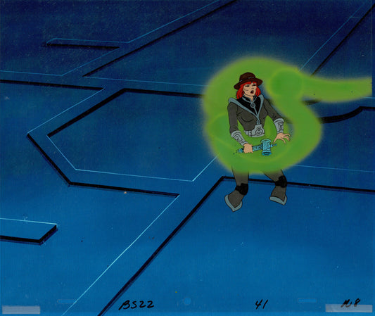 Bravestarr Animation Cartoon Production Cel n Draw Filmation 1987-8 H-05