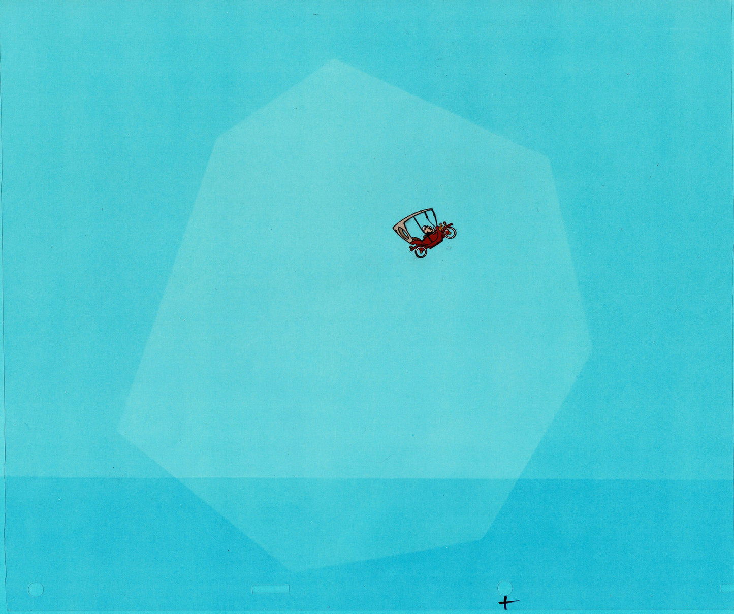 Mr Magoo Original Cartoon Production Animation Art Cel 1977 DePatie-Freleng Collectible Used On Screen s5