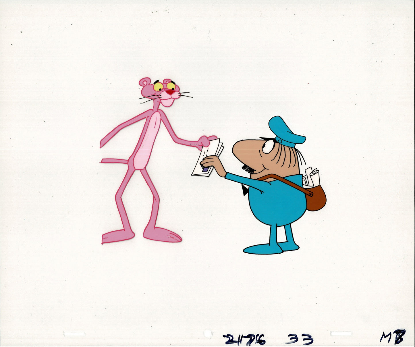 Pink Panther and The Little Man Production Cels and Drawings 1970's DePatie Freleng 2176-5