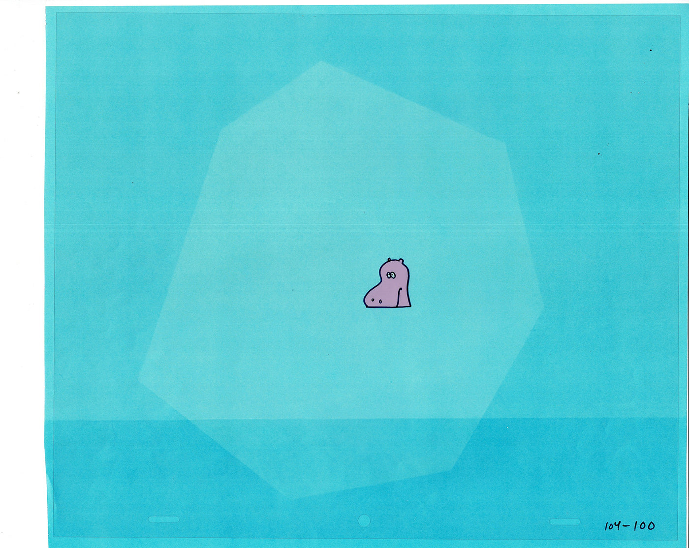 Sesame Street Cel and Drawing Detective The Heavyweight Production Cartoon Ivanick 1989 C-60