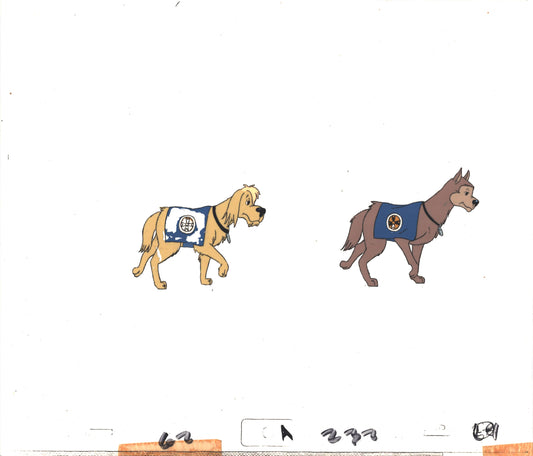 Police Academy Dogs of the Canine Corps Production Animation Cel Ruby Spears 1988-9 64