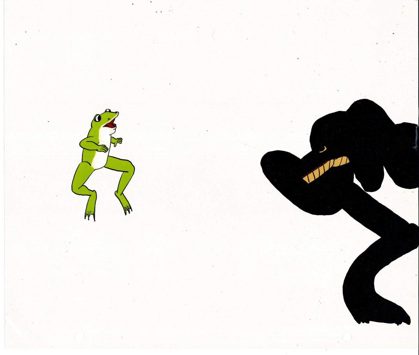 Little Froggy Production Animation Cel and Drawing DMI Ivanick 1970s/80s 66