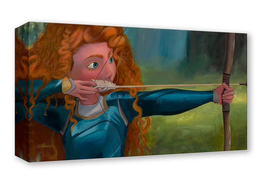 Brave Merida Walt Disney Fine Art Arienne Boley Limited Edition of 1500 TOC Treasures on Canvas Print Fate Within Us