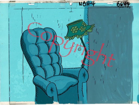 Broom Hilda Production Animation Background Fabulous Funnies from Filmation 1978 A-06