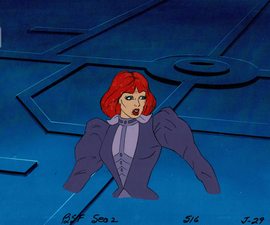 Bravestarr Animation Cartoon Production Cel n Draw Filmation 1987-8 H-06