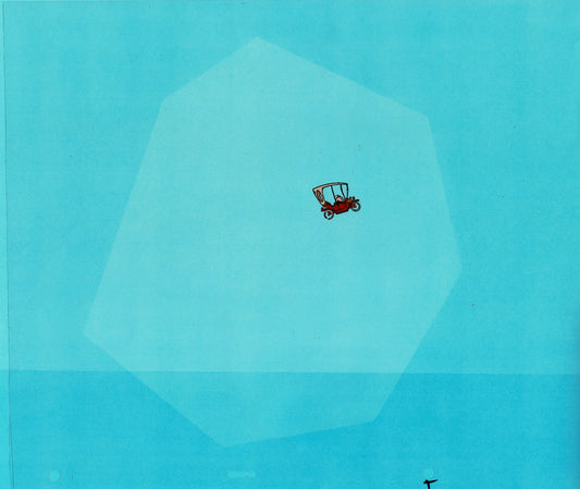 Mr Magoo Original Cartoon Production Animation Art Cel 1977 DePatie-Freleng Collectible Used On Screen s6