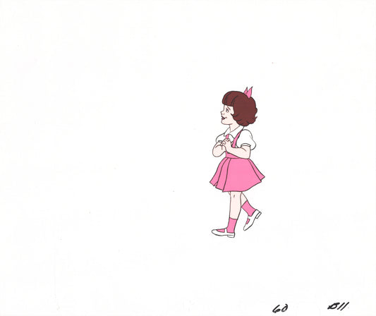 Little Rascals Original Production Animation Cel Hanna Barbera 1982-83 A-06