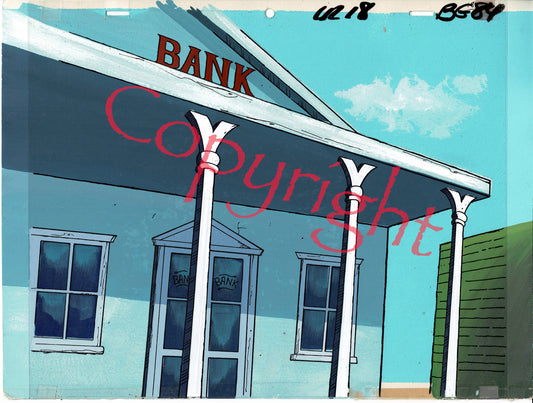 The Lone Ranger Animation Background Production from Filmation 1980-1982 A-06