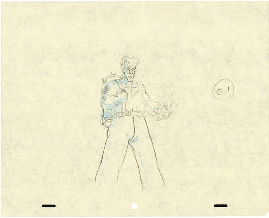 The Real Ghostbusters DIC Production Animation Cel Drawing 1986-1991 D-006