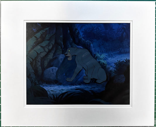 The Jungle Book Bagheera Walt Disney Feature Production Animation Cel from 1967 6