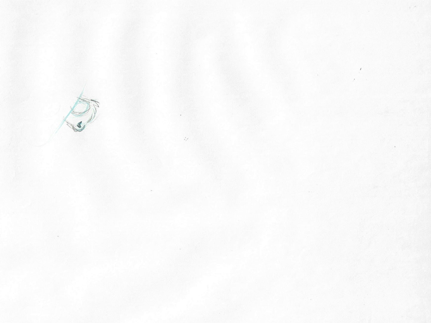 Oliver & Company 1988 DODGER Walt Disney Original Production Animation Drawing B77