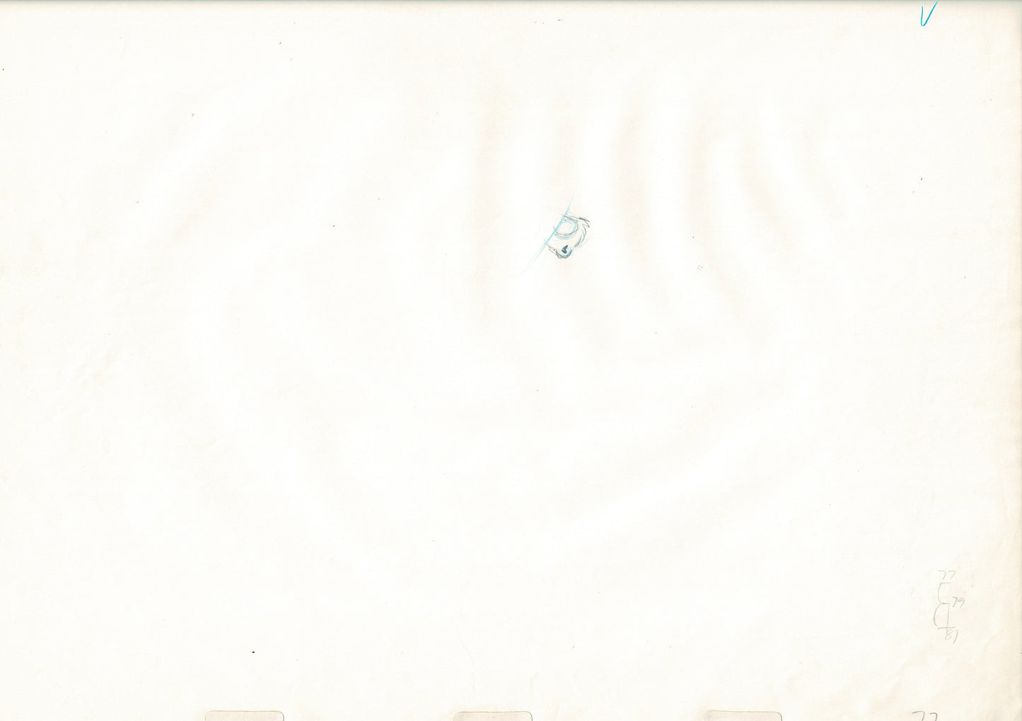 Oliver & Company 1988 DODGER Walt Disney Original Production Animation Drawing B77