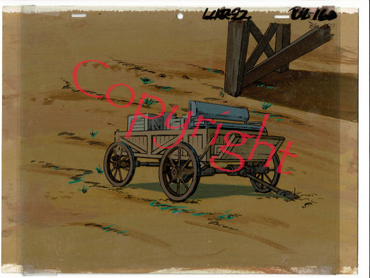 The Lone Ranger Animation Background Production from Filmation 1980-1982 A-07