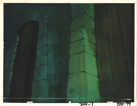 Fonz Cartoon Happy Days Gang Background Production Animation HB 1980-1 B-07