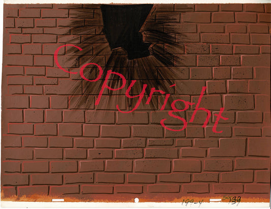 Superfriends Production Animation Background Hanna Barbera 1980 B-07