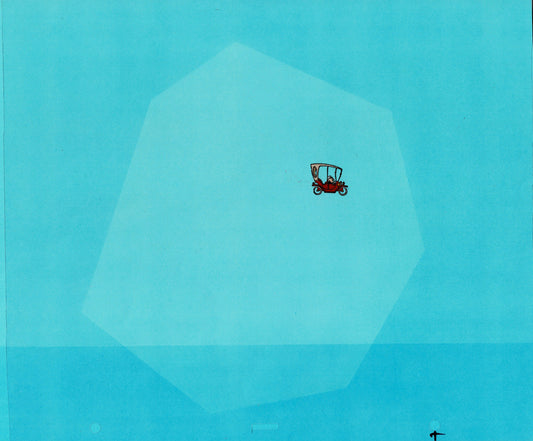 Mr Magoo Original Cartoon Production Animation Art Cel 1977 DePatie-Freleng Collectible Used On Screen s7