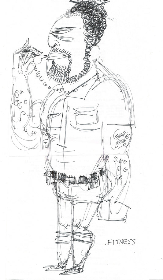 Cloudy with a Chance of Meatballs Production Character Drawing Earl 2009 2