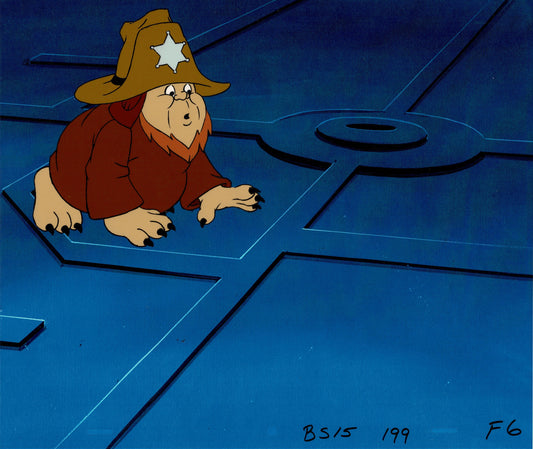 Bravestarr Animation Cartoon Production Cel n Draw Filmation 1987-8 H-08