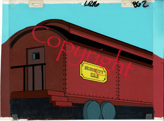 The Lone Ranger Animation Background Production from Filmation 1980-1982 A-08