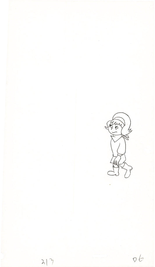 A Pup Named Scooby Doo Hanna Barbera 1988-91 Production Animation Cel Drawing Fragment A08