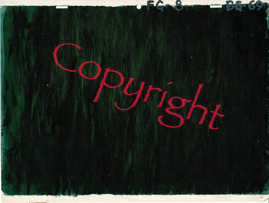 Flash Gordon Background Art Filmation Original Production Animation Art 1979-1982 A-08