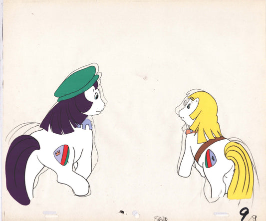 My Little Pony Original Production Animation Cel Hasbro Sunbow 1980s or 90s UNIQUE C-9