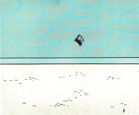 Mr Magoo Original Cartoon Production Animation Art Cel 1977 DePatie-Freleng Collectible Used On Screen s9