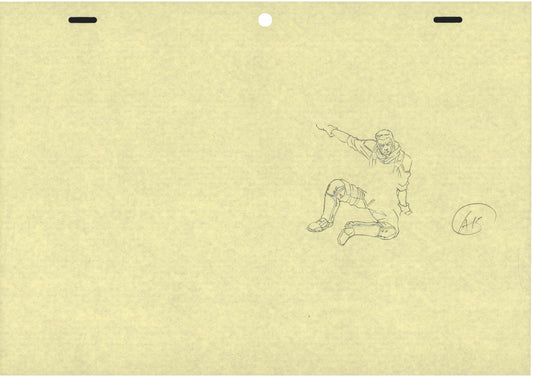 G.I. Joe Resolute Production Animation Cel Drawing 2009 D-009