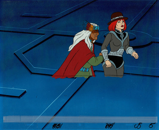 Bravestarr Animation Cartoon Production Cel n Draw Filmation 1987-8 J-09