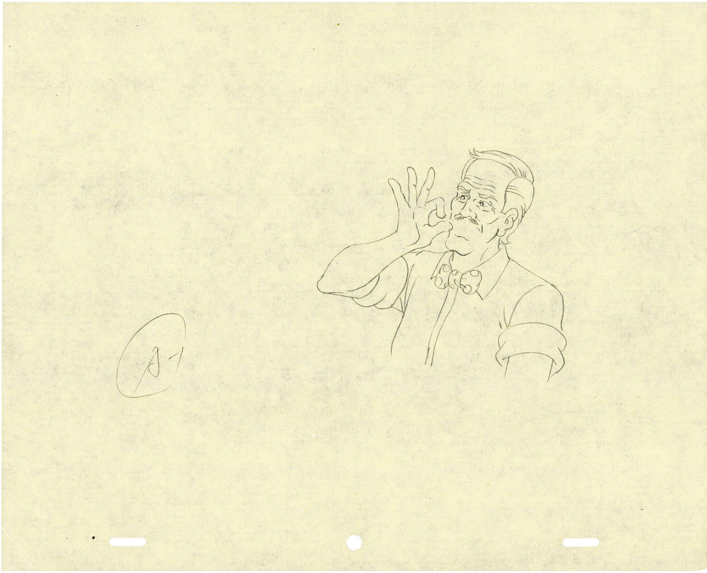 The Real Ghostbusters DIC Production Animation Cel Drawing 1986-1991 D-001