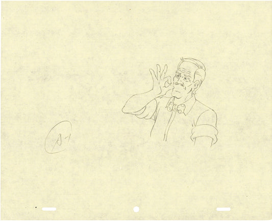 The Real Ghostbusters DIC Production Animation Cel Drawing 1986-1991 D-001