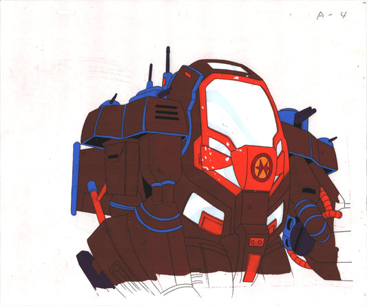 2 LOT EXOSQUAD Original Production Animation Cels Universal 1993-1994 4-5