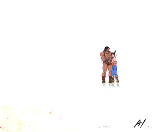 Conan The Adventurer Cartoon Production Animation Cel Sunbow Howard 1992-93 B-A1