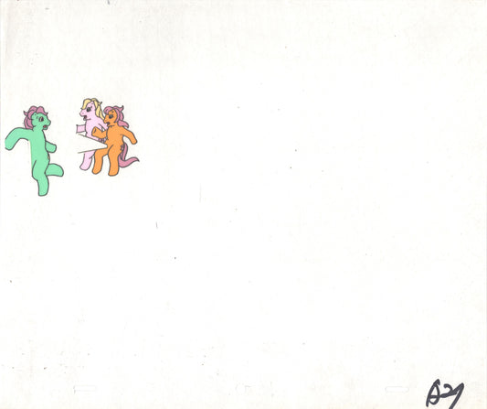 My Little Pony Original Production Animation Cel Hasbro Sunbow 1980s or 90s Used to Make the Cartoon H-A29