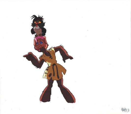 ALF The Animated Series Production Animation Cel and Drawing DIC Melmac A-a33