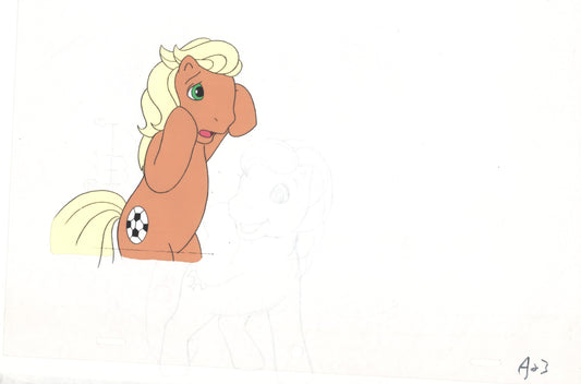 My Little Pony Original Production Animation Cel Hasbro Sunbow 1980s or 90s Used to Make the Cartoon 3-A3
