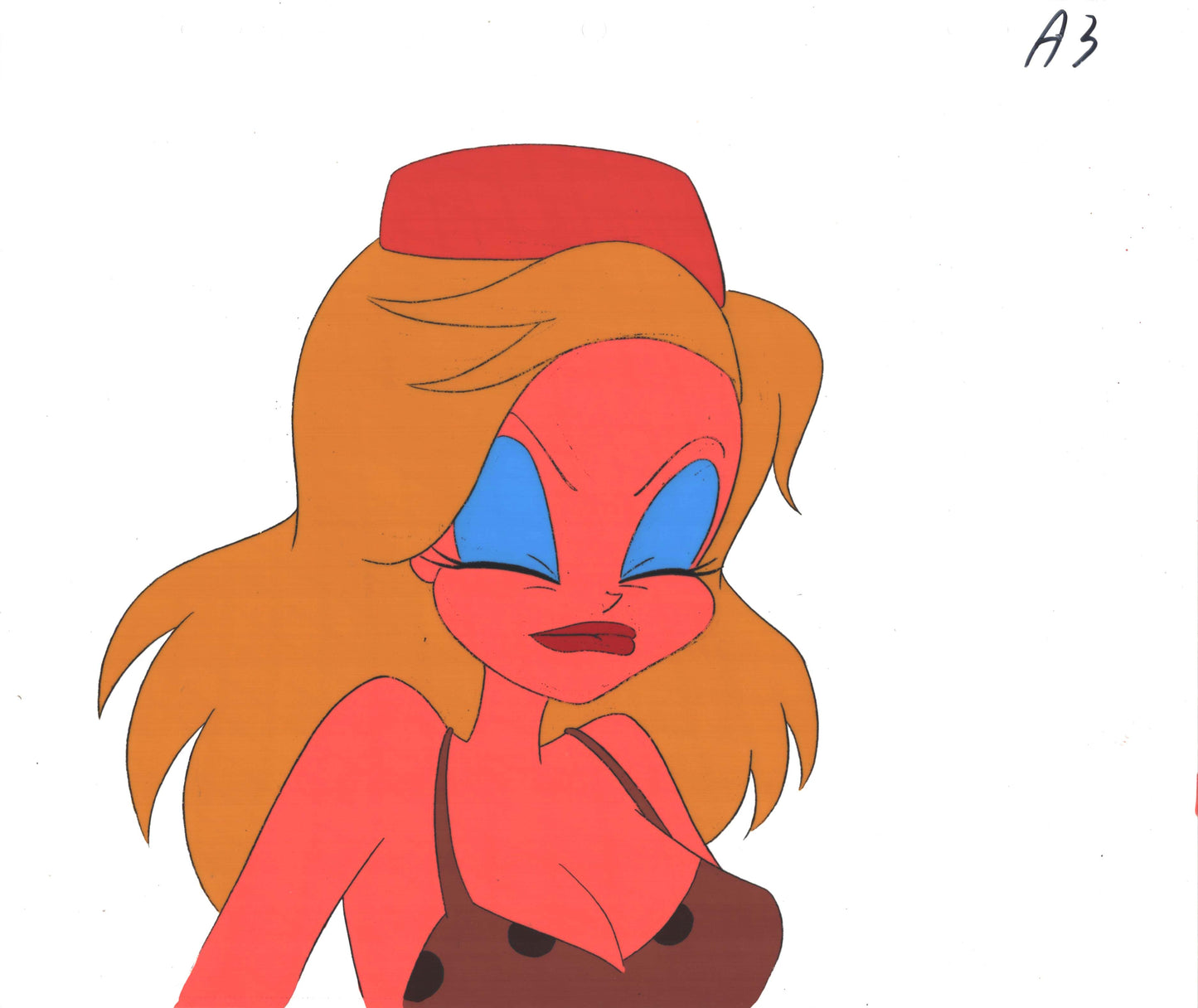 Wacky World of Tex Avery DIC Original Production Animation Cel of Bikini Girl 1997 A-A3
