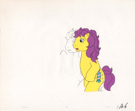 My Little Pony Original Production Animation Cel Hasbro Sunbow 1980s or 90s Used to Make the Cartoon E-A6