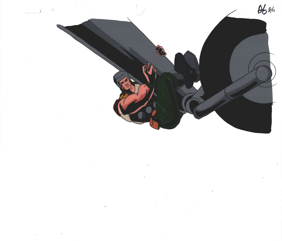 G.I. Joe Extreme Screen-Used Cartoon Production Cel and Drawing 1995-1 ...