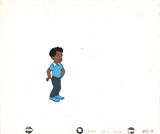 Gary Coleman Show 1982-3 Production Animation Art Cel Hanna Barbera 1982-1983 B4