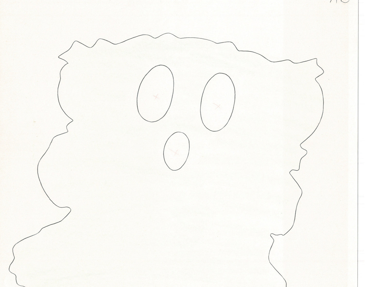 Excel Saga Anime Lot of 2 Production Animation Cel Drawings 2000 BE-49