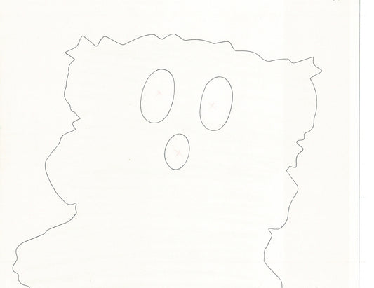 Excel Saga Anime Lot of 2 Production Animation Cel Drawings 2000 BE-51