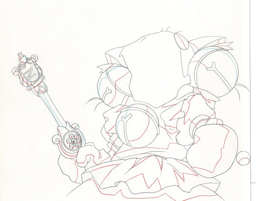 Excel Saga Anime Production Animation Cel Drawing 2000 CE-06