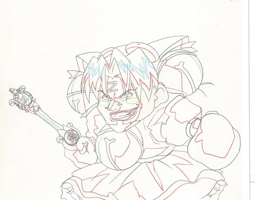 Excel Saga Anime Production Animation Cel Drawing 2000 CE-09