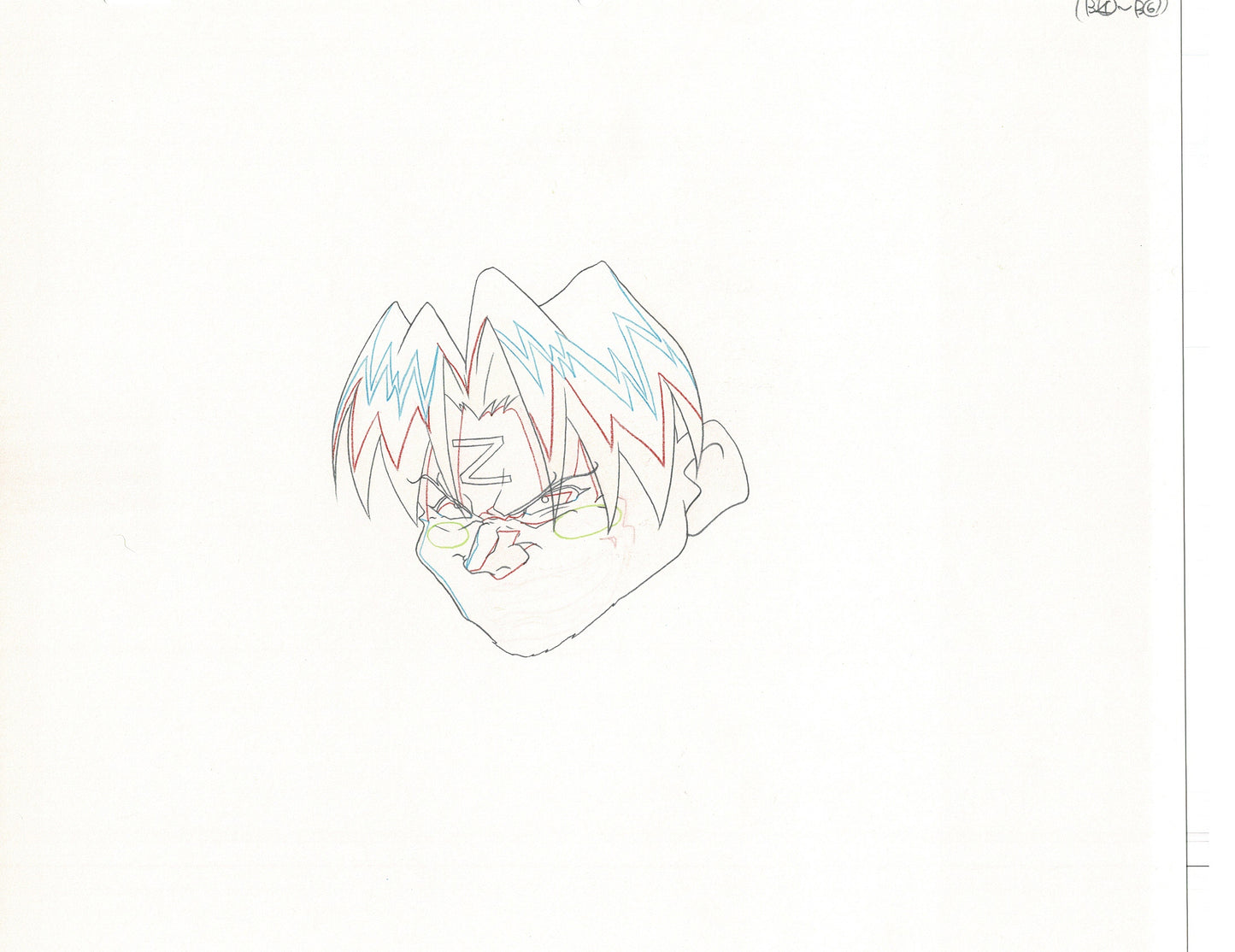 Excel Saga Anime Production Animation Cel Drawing 2000 CE-12